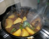 Carne de panela com agrião