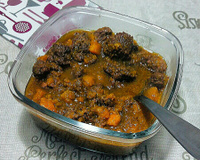 Carne de panela com abóbora cabotia