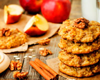 Biscoitos proteicos de aveia e maçã sem açúcar: uma receita fácil pronta em 30 minutos