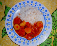 Ensopado de linguiça na pressão