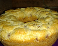 Pão de queijo com calabresa