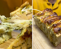 "Quando a vovó faz esse pão de alho recheado, não sobra nada": receita fácil fica um absurdo de gostosa