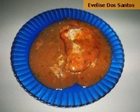 Peixe ao molho rosé