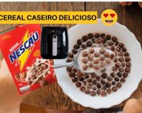 Nescau ball saudável: aprenda receita simples criada por nutricionista que você faz na airfryer rapidinho