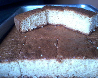 bolo de baunilha no liquidificador