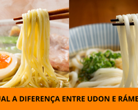 Qual diferença entre udon e lámen, os dois pratos japoneses que estão fazendo sucesso no Brasil