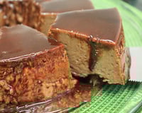 Pudim de Chocolate em barra