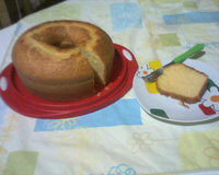 Bolo de fubá simples