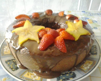 Bolo econômico de chocolate
