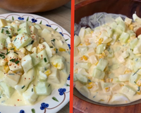 Tem iogurte grego sobrando na geladeira? Aproveite o ingrediente nesta receita que vai deixar suas saladas de vegetais ainda mais saborosas