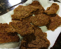 Hambúrguer de aveia vegano