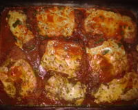 Fígado à parmegiana