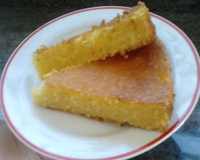 Bolo de farinha de milho