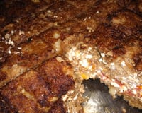 Quibe de forno com recheio de catupiry