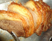 Picanha no sal grosso
