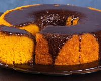 Bolo de cenoura sem farinha e sem açúcar, mas cheio de sabor para a sua dieta sem glúten