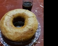 Bolo de farinha de trigo tradicional