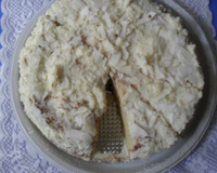 Bolo gelado toalha felpuda