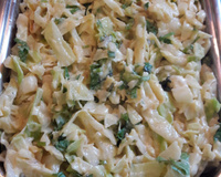 Salada de repolho com frutas