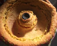 Bolo de fubá com erva doce