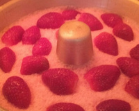 Falso mousse de morango (delicioso)