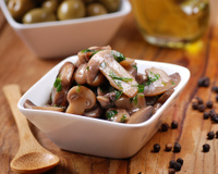 Cogumelo preparado no micro-ondas é a melhor opção