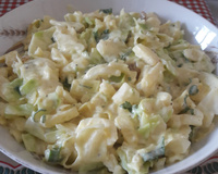 Salada de repolho com frutas