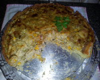 Torta de palmito da juçara