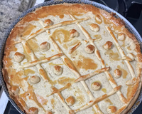 Torta especial de frango e iogurte natural