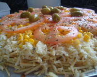 Pizza de batata palha