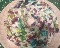 Gelatina colorida simples