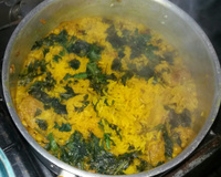 Arroz com costelinha de porco