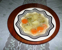 Sopa econômica de legumes