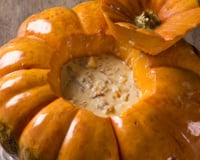 Carne seca na moranga com cream cheese