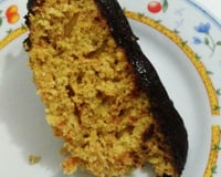 Bolo de cenoura sem glúten e sem lactose