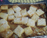 Bolo de mandioca ralada