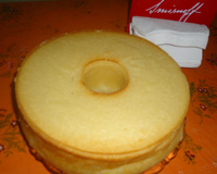 Bolo de macaxeira com leite de coco