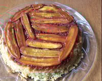 Bolo de banana rápido de liquidificador