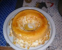 Pudim de claras com leite condensado