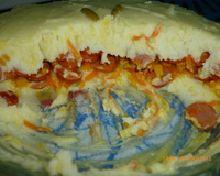 Escondidinho de salsicha