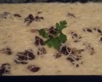 Sopa de macaxeira com charque