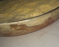 Lasanha à bolonhesa com molho branco