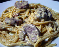 Espaguete à carbonara