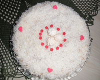 Bolo colchão de noiva