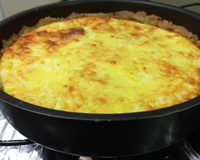 Quiche integral 4 queijos