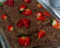 Bolo pão-de-ló recheado