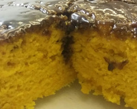 Calda de chocolate fácil para bolo