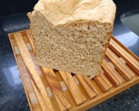 Pão de aveia na máquina de pão