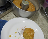 Bolo de flocão de milho