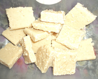 Cocada de leite condensado